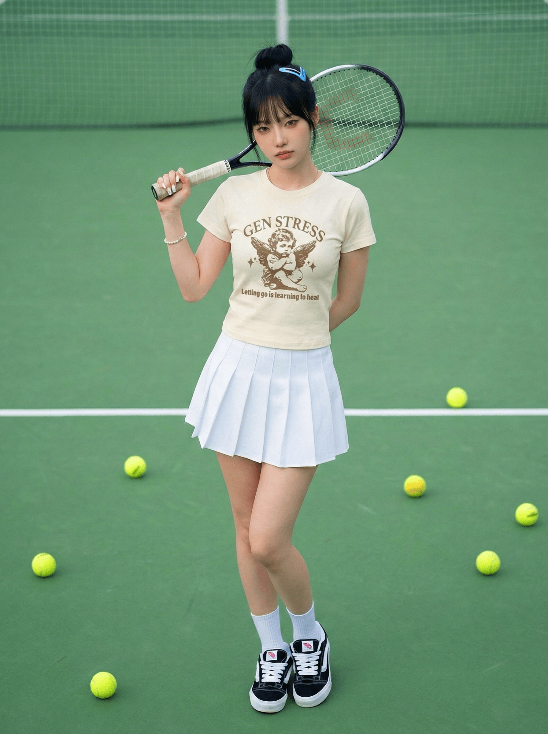 FTS Baby Tee "GEN STRESS" - Be - Ảnh 4