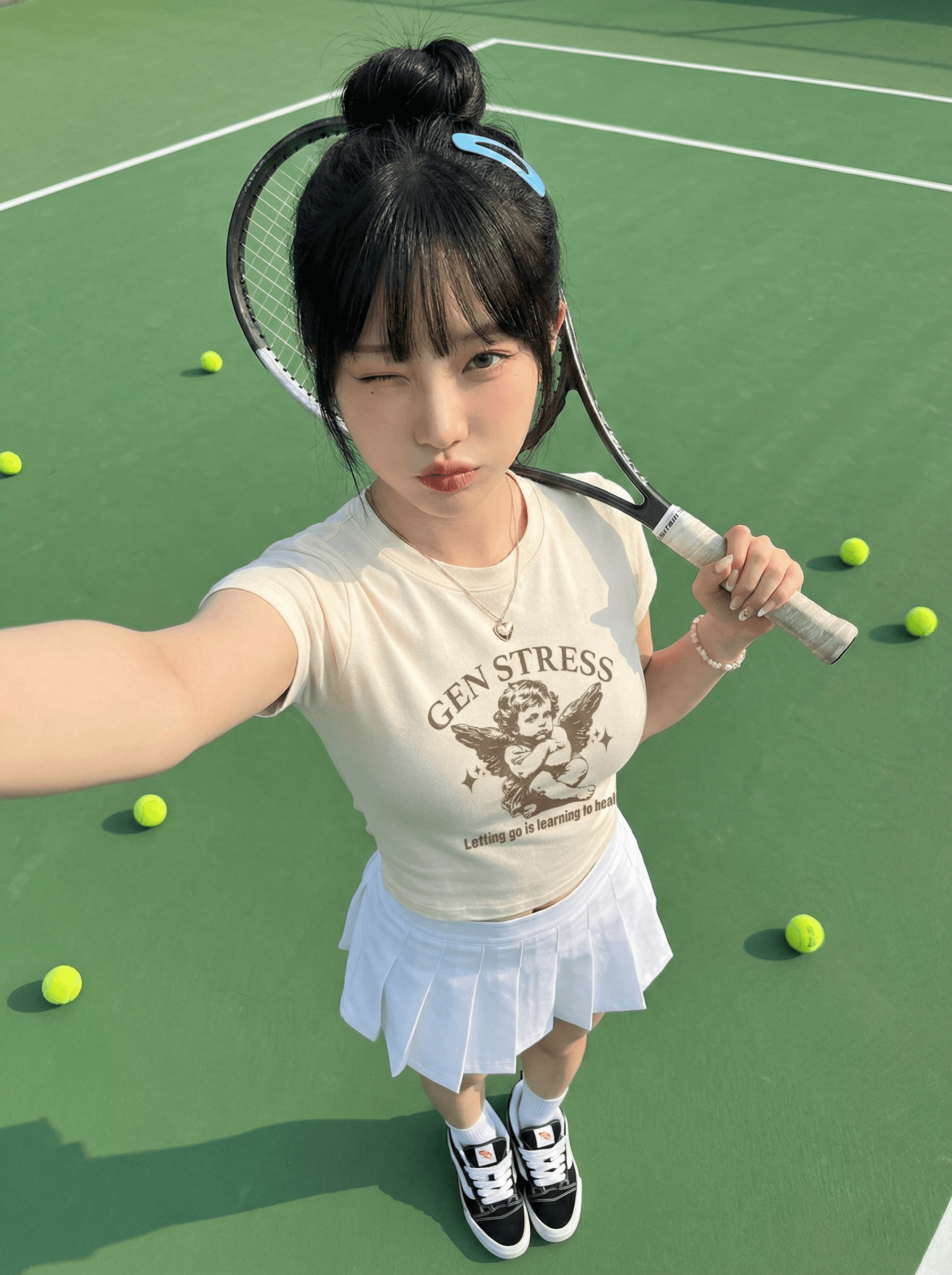 FTS Baby Tee "GEN STRESS" - Be - Ảnh 3