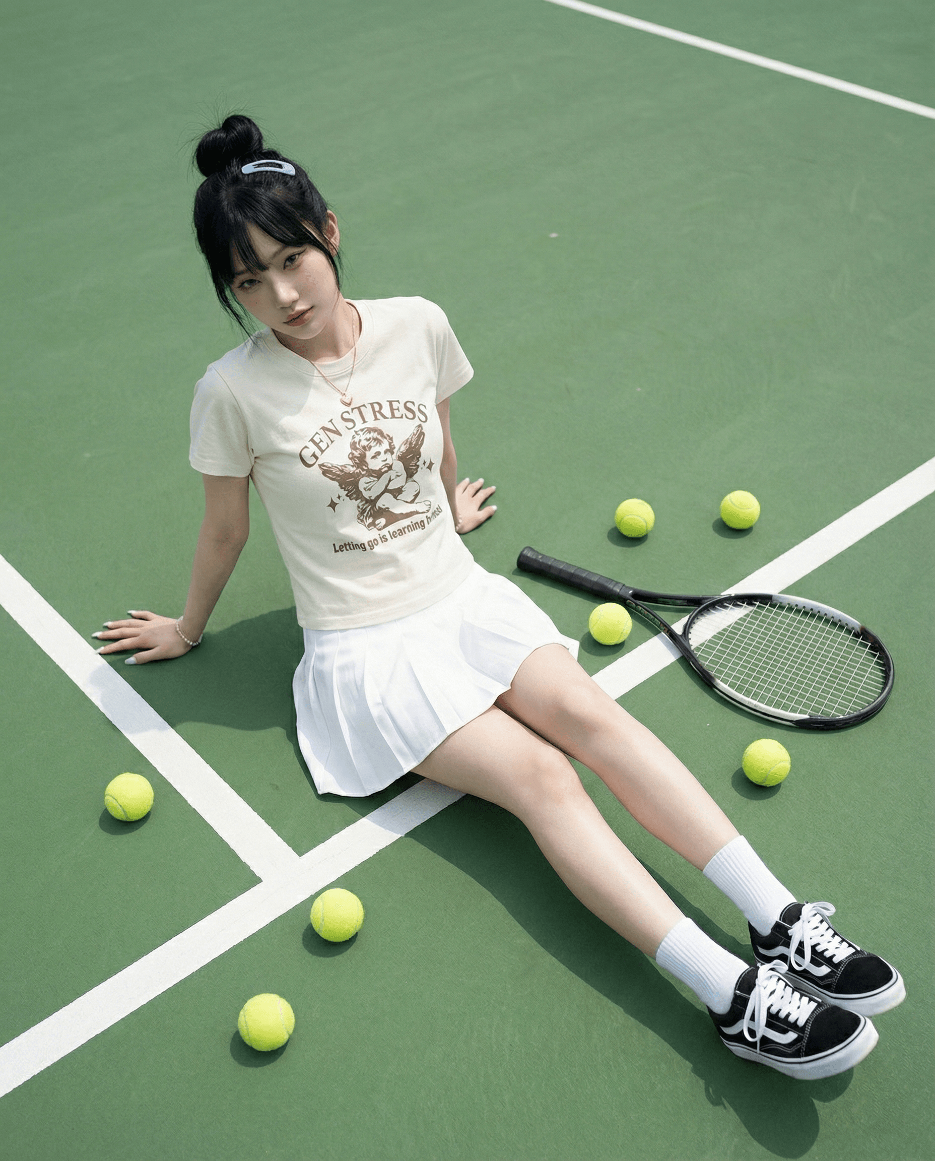 FTS Baby Tee "GEN STRESS" - Be - Ảnh 5