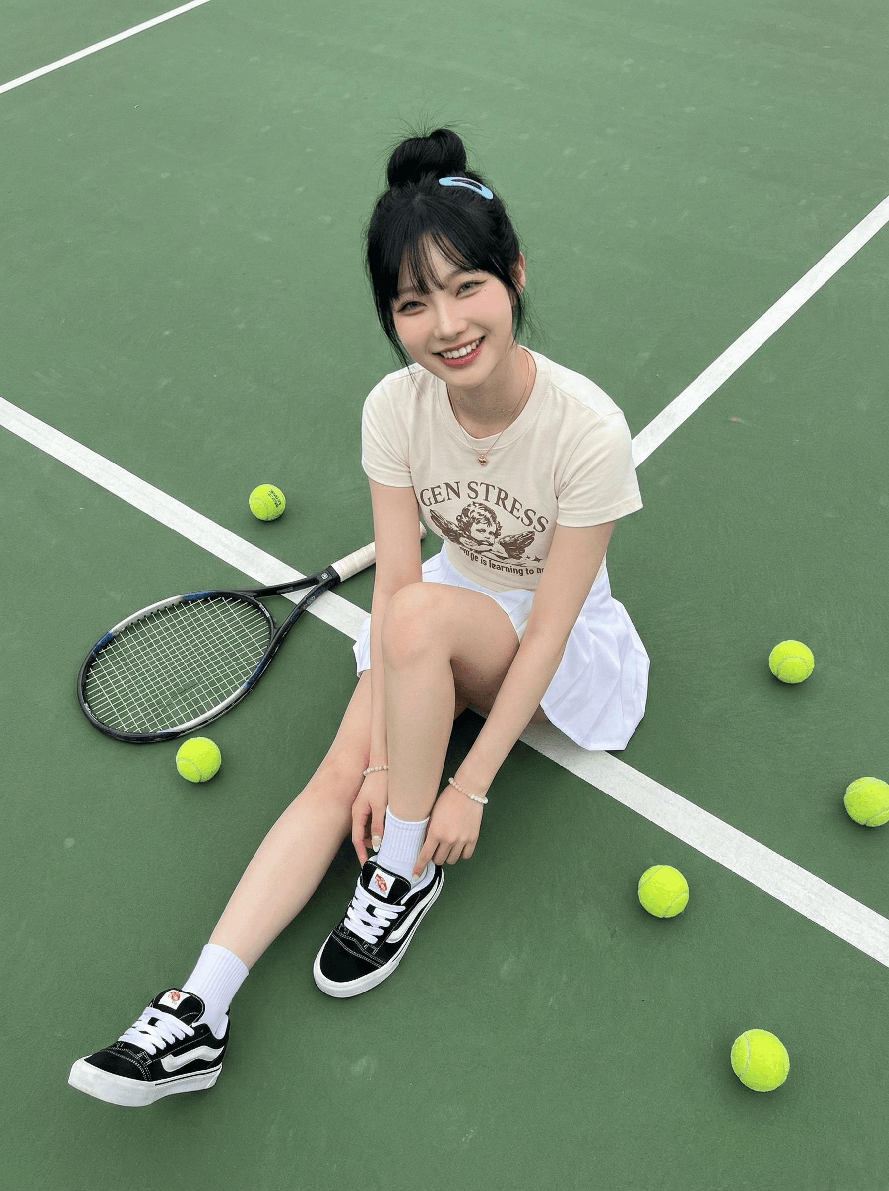 FTS Baby Tee "GEN STRESS" - Be - Ảnh 6