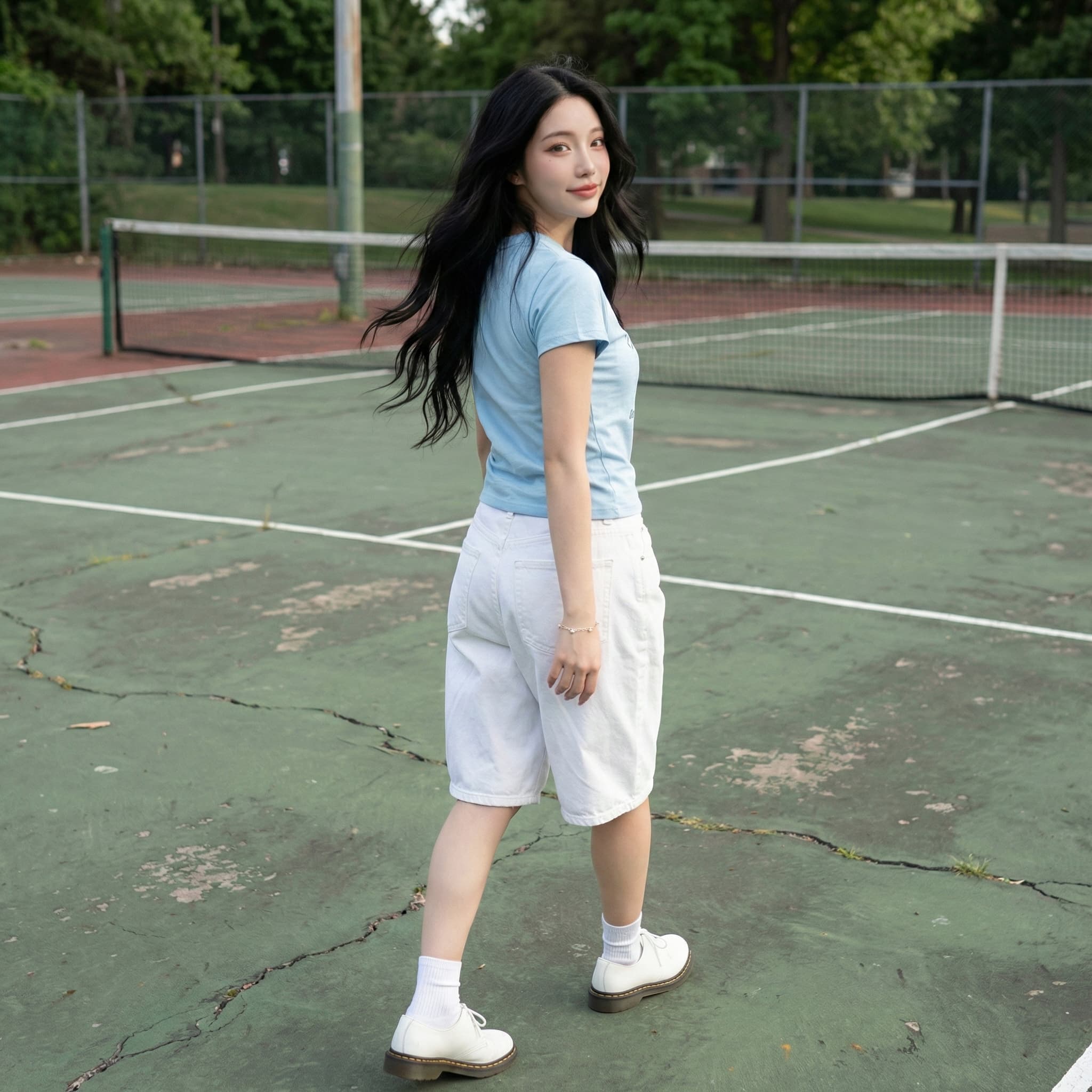 FTS Baby Tee "GEN STRESS" - Blue - Ảnh 5