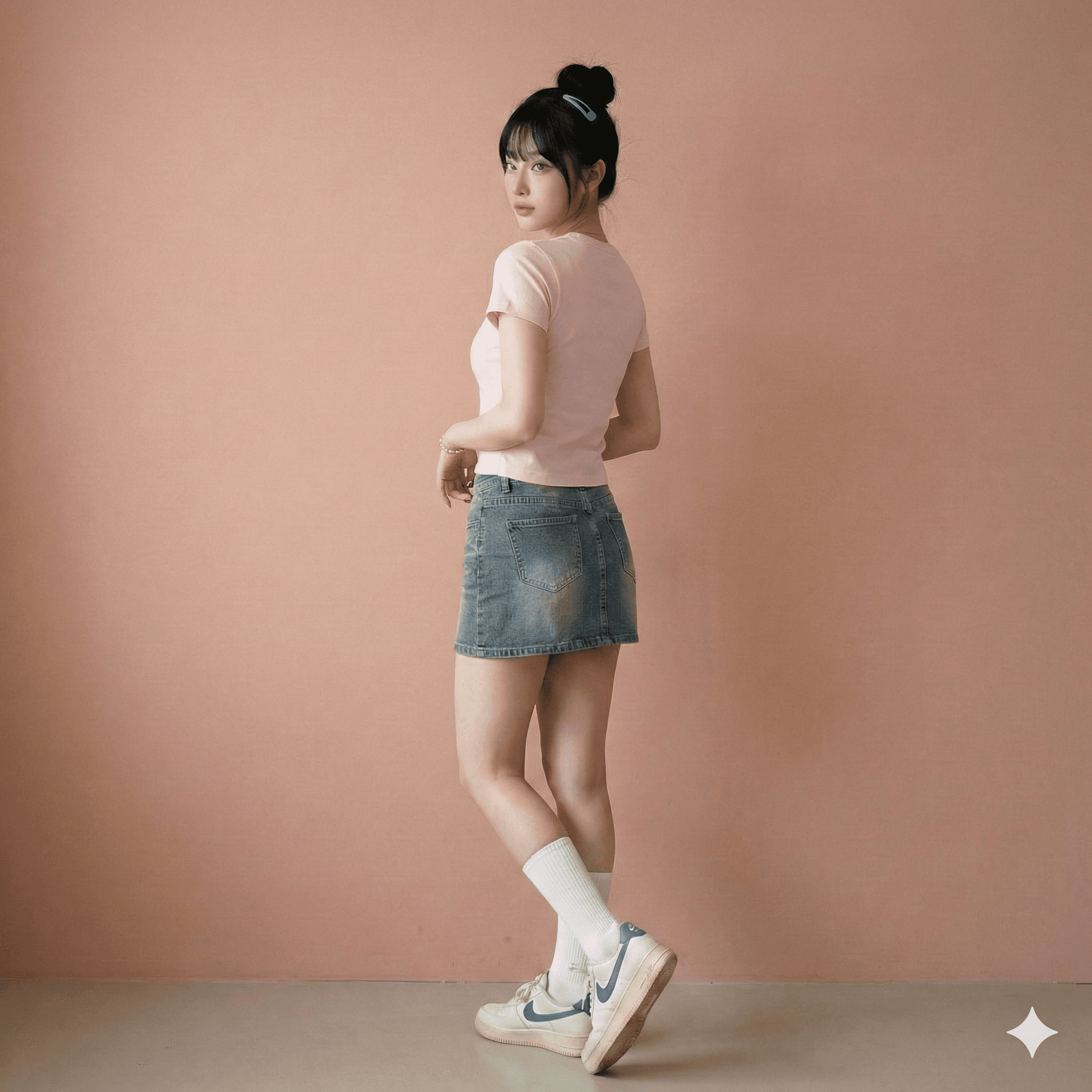 FTS Baby Tee "GEN STRESS" - Pink - Ảnh 5