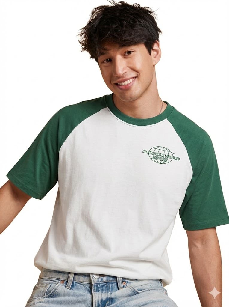 FTS Raglan "Basic" - Green - Ảnh 3