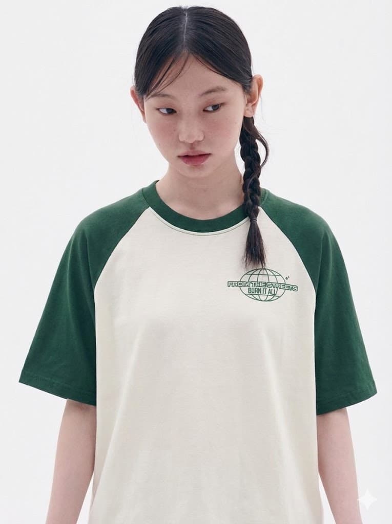 FTS Raglan "Basic" - Green - Ảnh 4