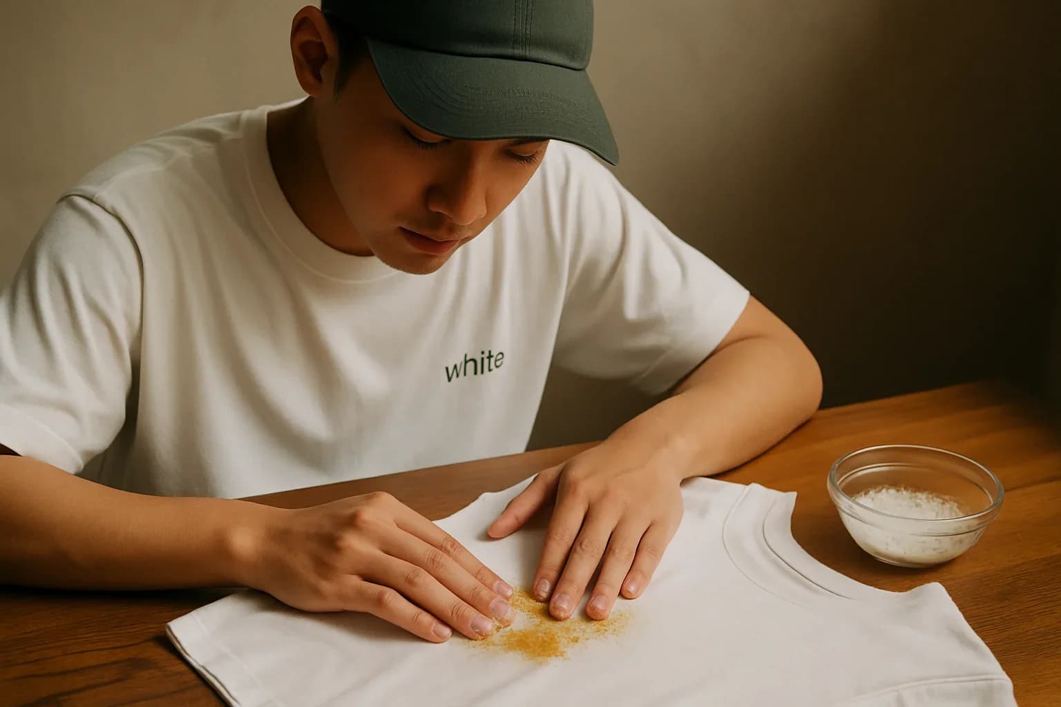 Cách giữ áo thun trắng không bị ố vàng hiệu quả